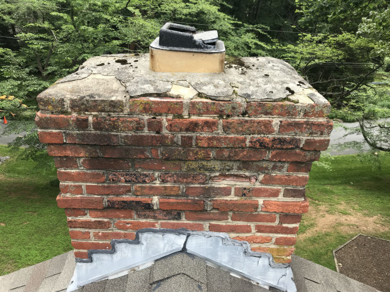 Water Stained Chimney