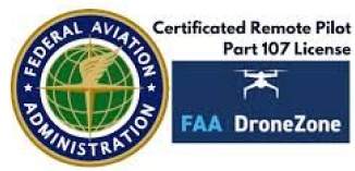 FAA Drone Certification Badge