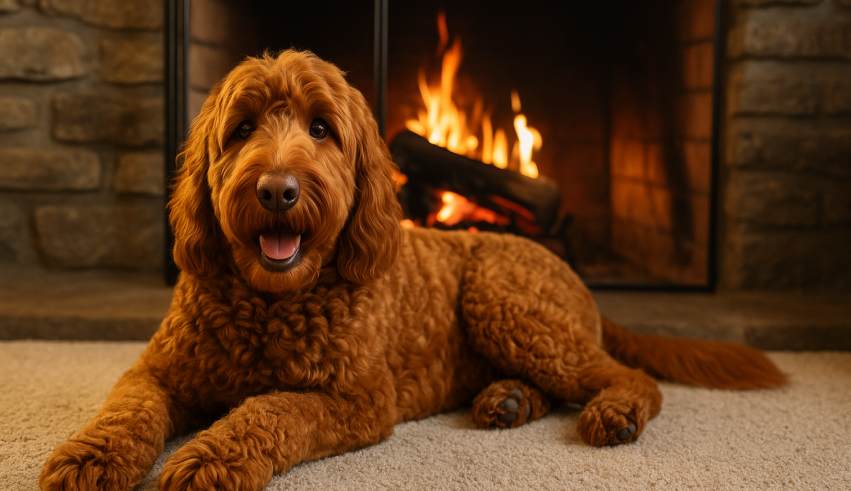 Golden Doodle Dog